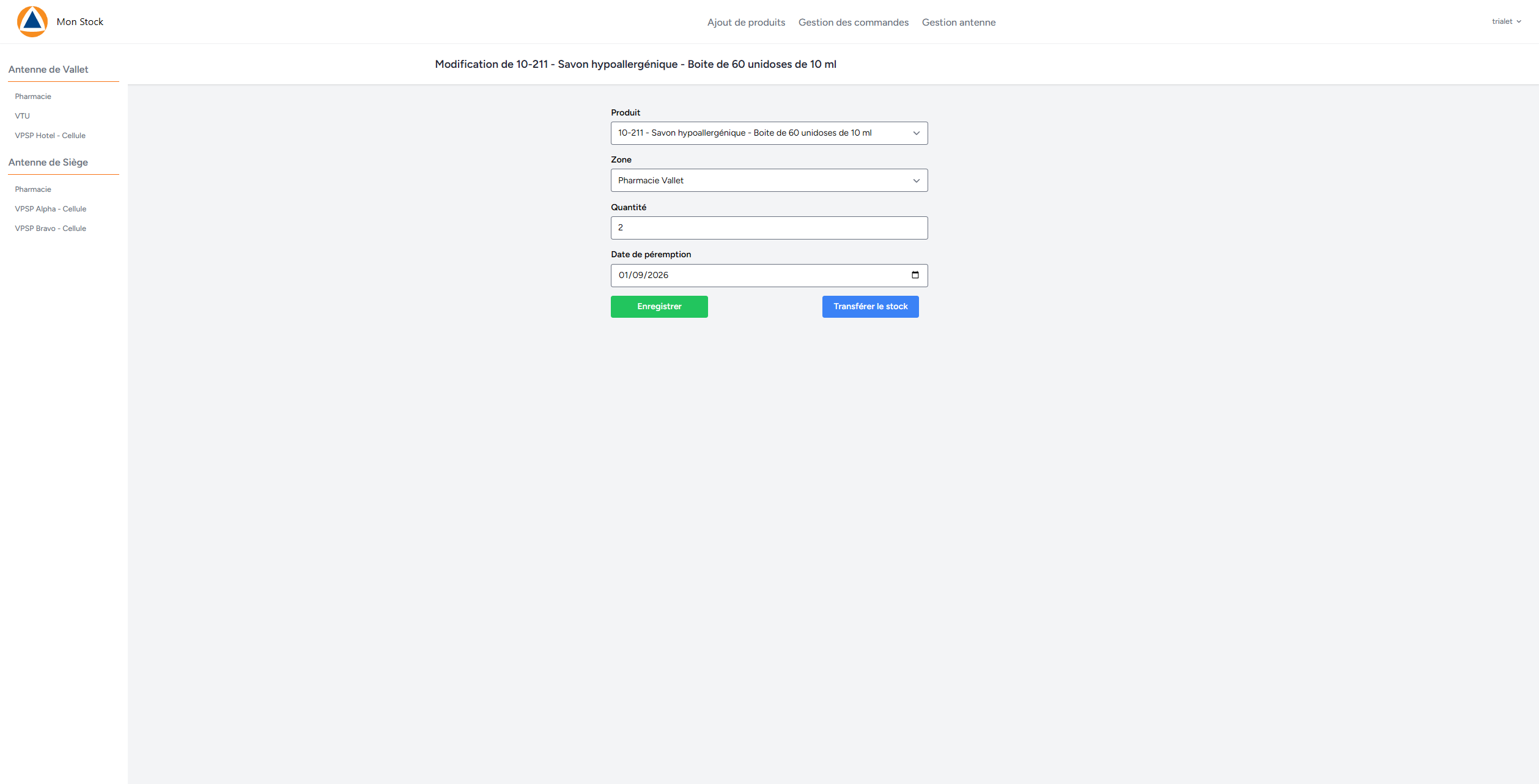 Liste des intendants (impliqués et victimes)
